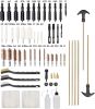 Gun Cleaning Kit Universal for Guns, Gun Brushes for Pistol, Handgun, Shotgun, Elite Brass Rods and Wire Rope, Hunting Gear Gun Accessories for Men