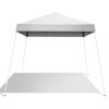 2.4 x 2.4m Portable Home Use Waterproof Folding Tent White