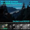 Professional 4K Night Vision Goggles - 58MP Full-Color Imaging, 16HR Battery Life, 64GB Card, Flashlight for Hunting, Camping