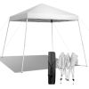 2.4 x 2.4m Portable Home Use Waterproof Folding Tent White